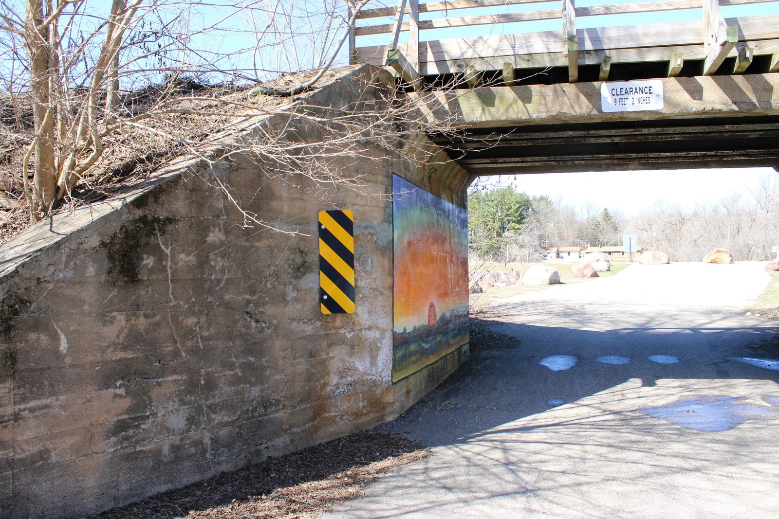 West abutment